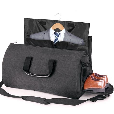 men's suit bags as luggage.